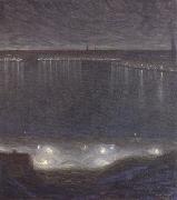 Eugene Jansson The Riddarfjord in Stockholm (nn02) oil